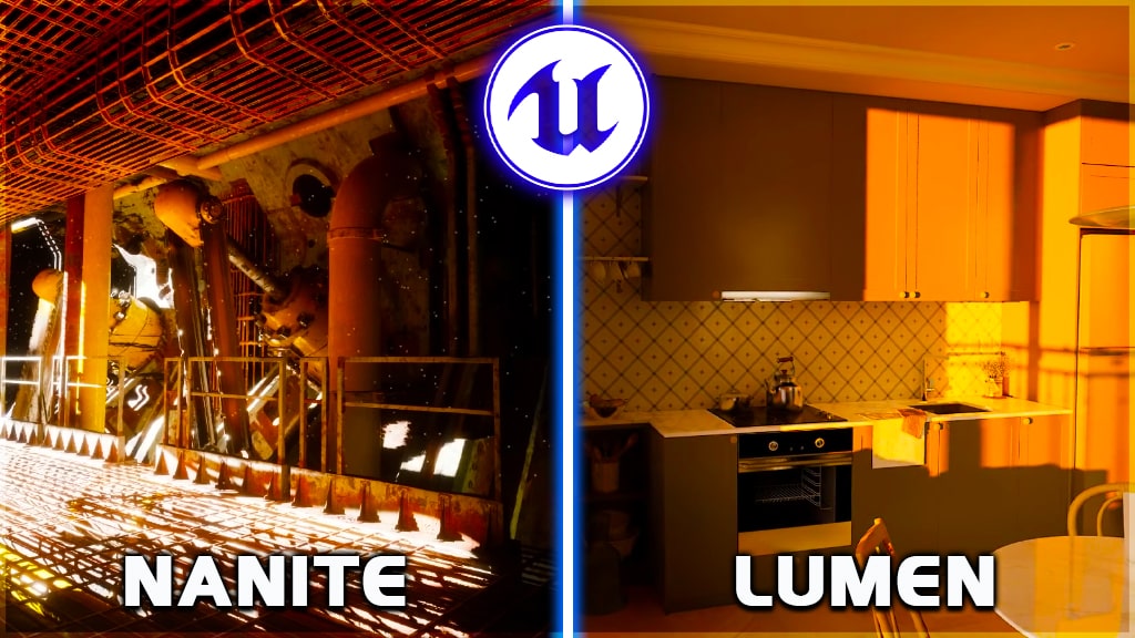 UE5 Nanite and Lumen