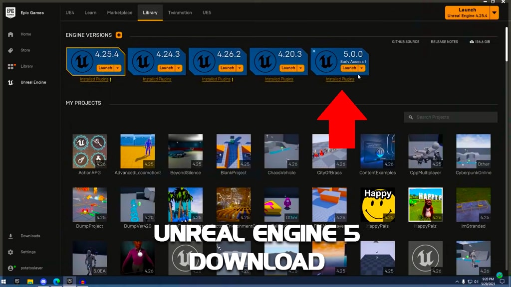 Unreal Engine 5 Launch